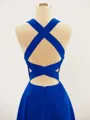 Chic A-line Halter Open Back Stretch Crepe Short/Mini Homecoming Dress