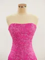 Sheath/Column Sexy Straight Short/Mini Homecoming Dress With Beading