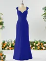 Sheath/Column Timeless Straps Floor-Length Chiffon Mother of the Bride Dress With Beading