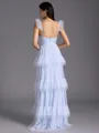Timeless A-line Sweetheart Cascading Ruffles Floor-Length Bridesmaid Dress