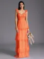 Timeless A-line Sweetheart Cascading Ruffles Floor-Length Bridesmaid Dress