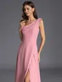 Magnificent A-line Pleated Floor-Length Chiffon Bridesmaid Dress