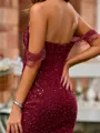 Sheath Graceful Off-the-Shoulder Corset Short/Mini Homecoming Dress