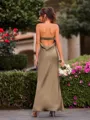 Aristocratic Sheath Straight Ankle-Length Bridesmaid Dress