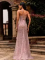 Glam Sheath Halter Ruffles Asymmetrical Prom Dress
