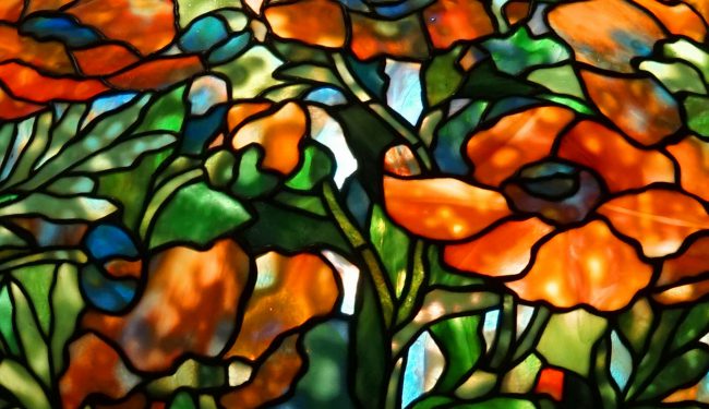 Tiffany Studios Oriental Poppy Chandelier