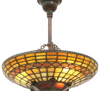 Tiffany Studios Turtleback Chandelier