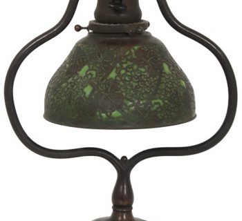 overlay shades Tiffany Studios Lamp