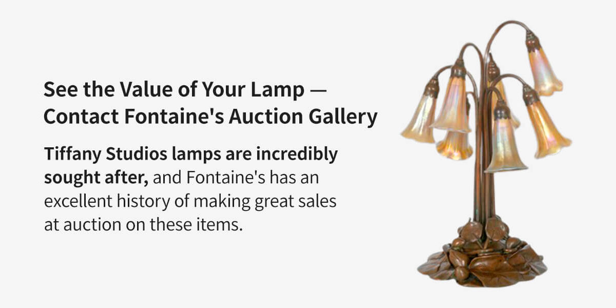 Favrile Tiffany Studios Lamp