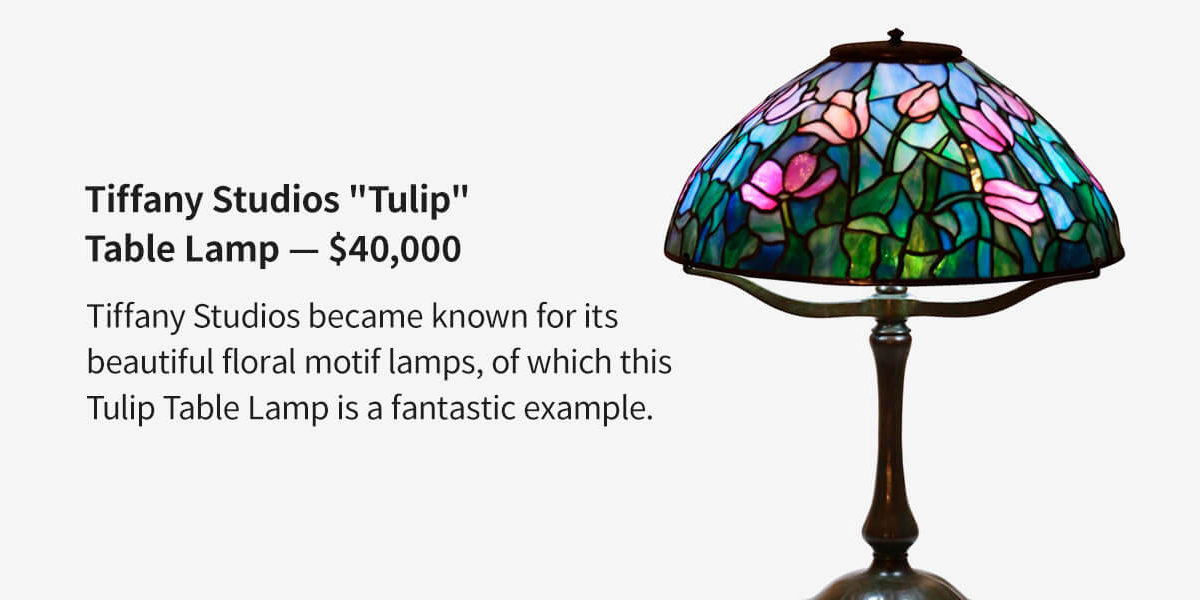 Tiffany Studios Tulip Table Lamp