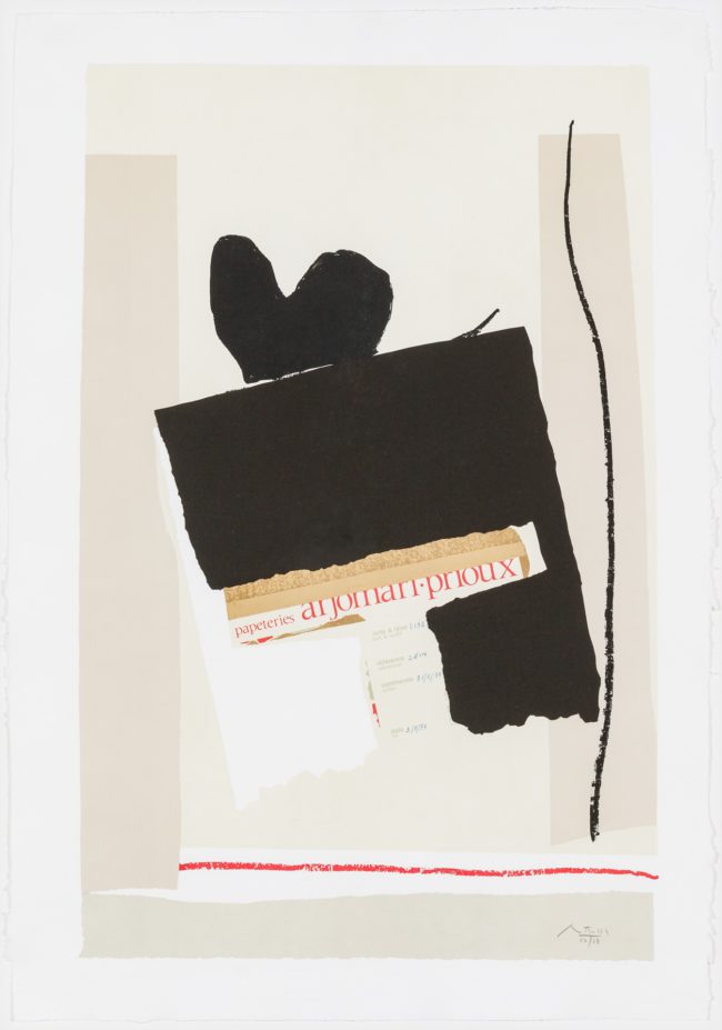 print by Robert Motherwell