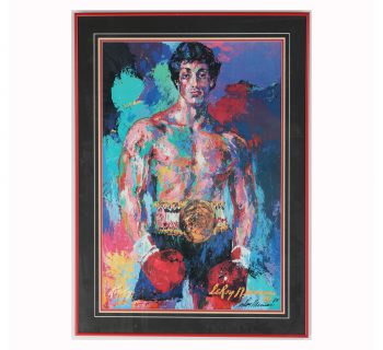 Leroy Neiman’s “Rocky” Signed Print