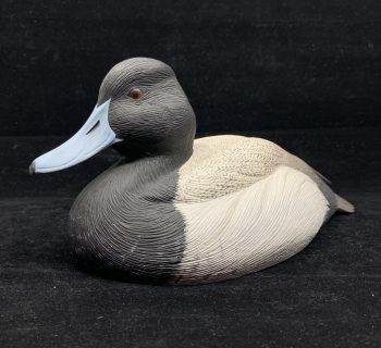 S. Hill’s “Lesser Scaup Drake” Duck Decoy