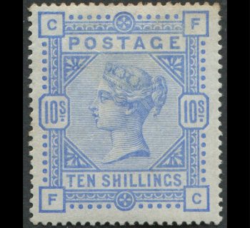Great Britain 1884 #109 10 Shillings Ultra OG