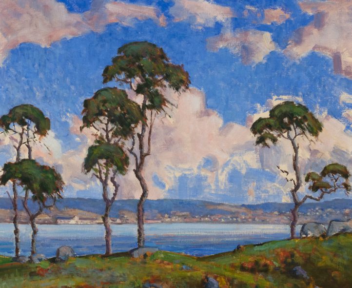new england auction house seascape