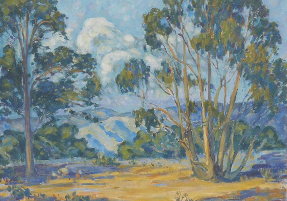 Lot 4007: Eucalyptus, Sara Kolb Danner (1894-1969) Oil on canvas $500-700 Sold $2,250.00