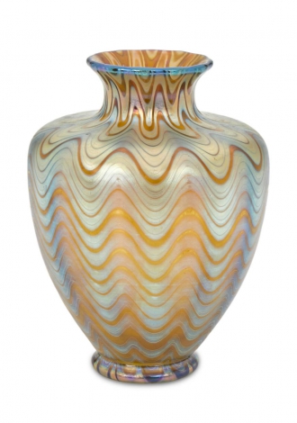 Lot 3042: Loetz Candia Phaenomen Glass Vase $300-500 Sold: $2,812.50