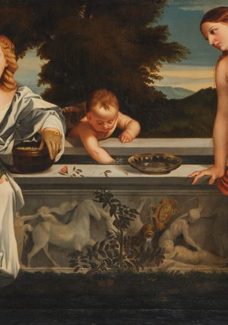 After Titian, Sacred and Profane Love, 19th Century $4,000-$6,000