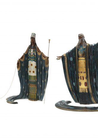 Romain (Erté) De Tirtoff, Hera and Zeus, 1989 $3,000-$5,000