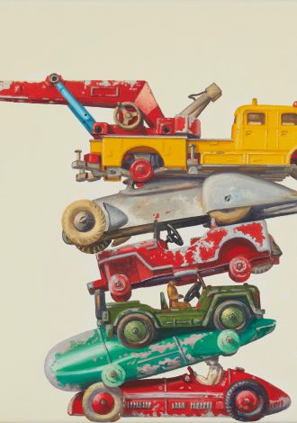 Lot 139: Jeremy Dickinson (b. 1963, Britain) Kranwagen, 2006 $1,200-$1,800