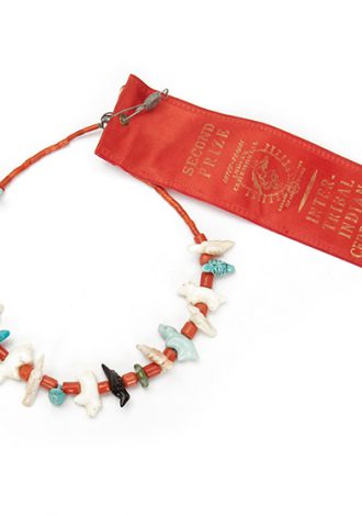 Lot 126: A Leekya Carved Stone Fetish Necklace , Second-quarter 20th Century $2,000-$3000 Sold $5000