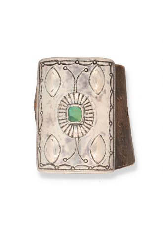 A Navajo/Diné Ketoh Bow Guard, Fourth-quarter 19th Century, plaque $1,000-$1500 Sold $3437.50