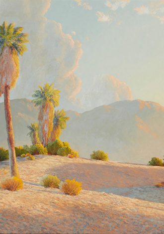 Lot 84: Desert Hideaway, John William Hilton, 1961 (1904-1983) $2000-$3000 Sold $7500