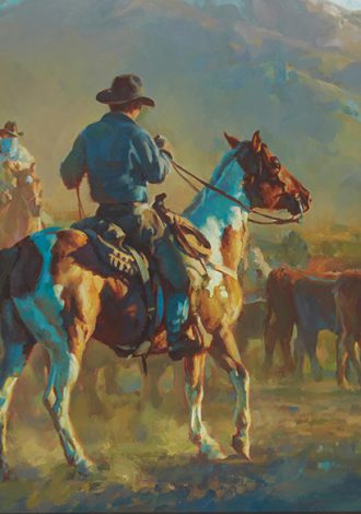 Lot 71: Working Sun to Sun, Jason Rich, (B 1970/71.,Logan UT) $5000-$7000 Sold $12,500