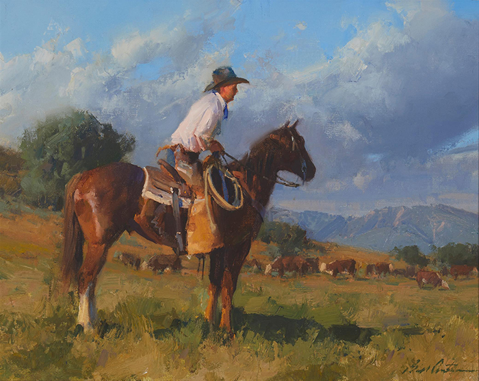 Lot 67: Range Management, Bill Anton (B. 1957, Arizona) $5000-$7000 Sold $10,625