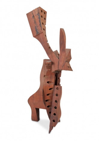 Lot 3029: Large Mahogany with Holes, Mel Kendrick $7,000-$9,000 SOLD $12,500