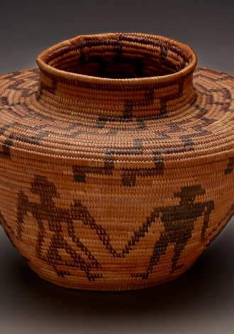 A pictorial Yokuts bottleneck basket $2,000-3,000