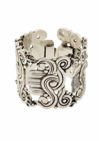A William Spratling silver link bracelet $800-$1200 Sold: $3,125