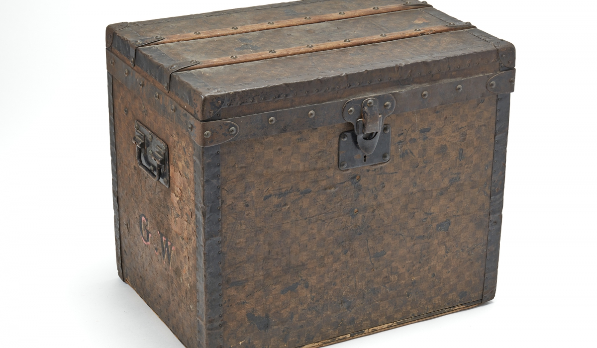 An early Louis Vuitton steamer trunk $3,000-$5,000