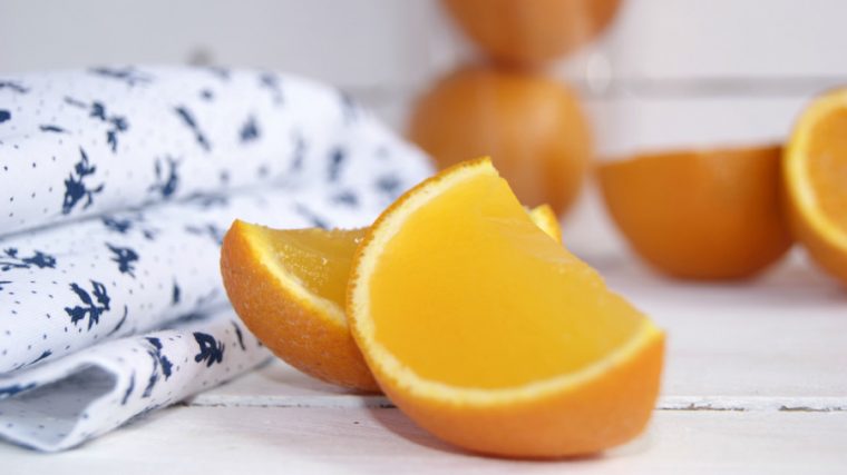 calor gelatina cáscaras