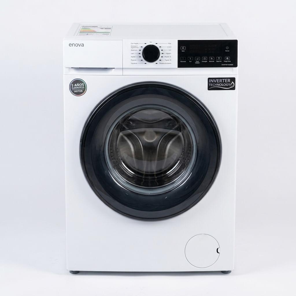 Lavarropas Automatico Enova Carga Frontal 6 Kg Le06f12-bl Blanco