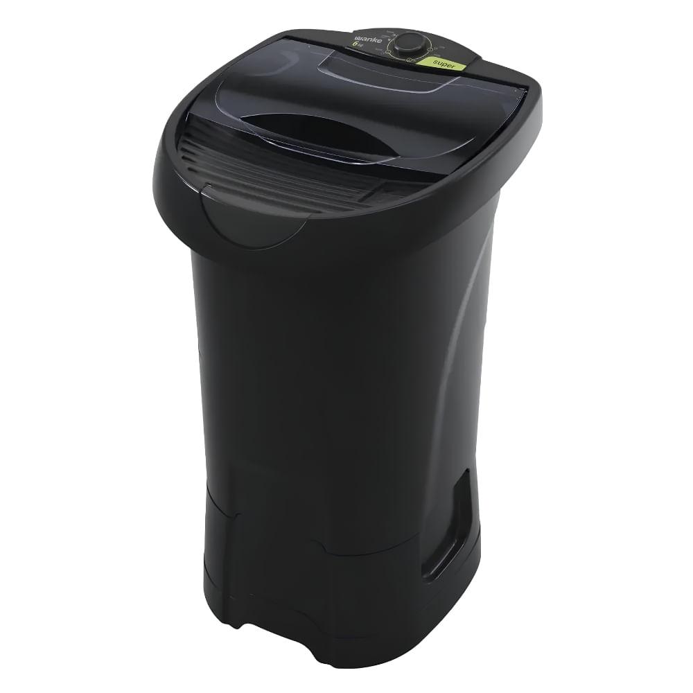 Lavarropas Semiautomatico 6Kg Negro