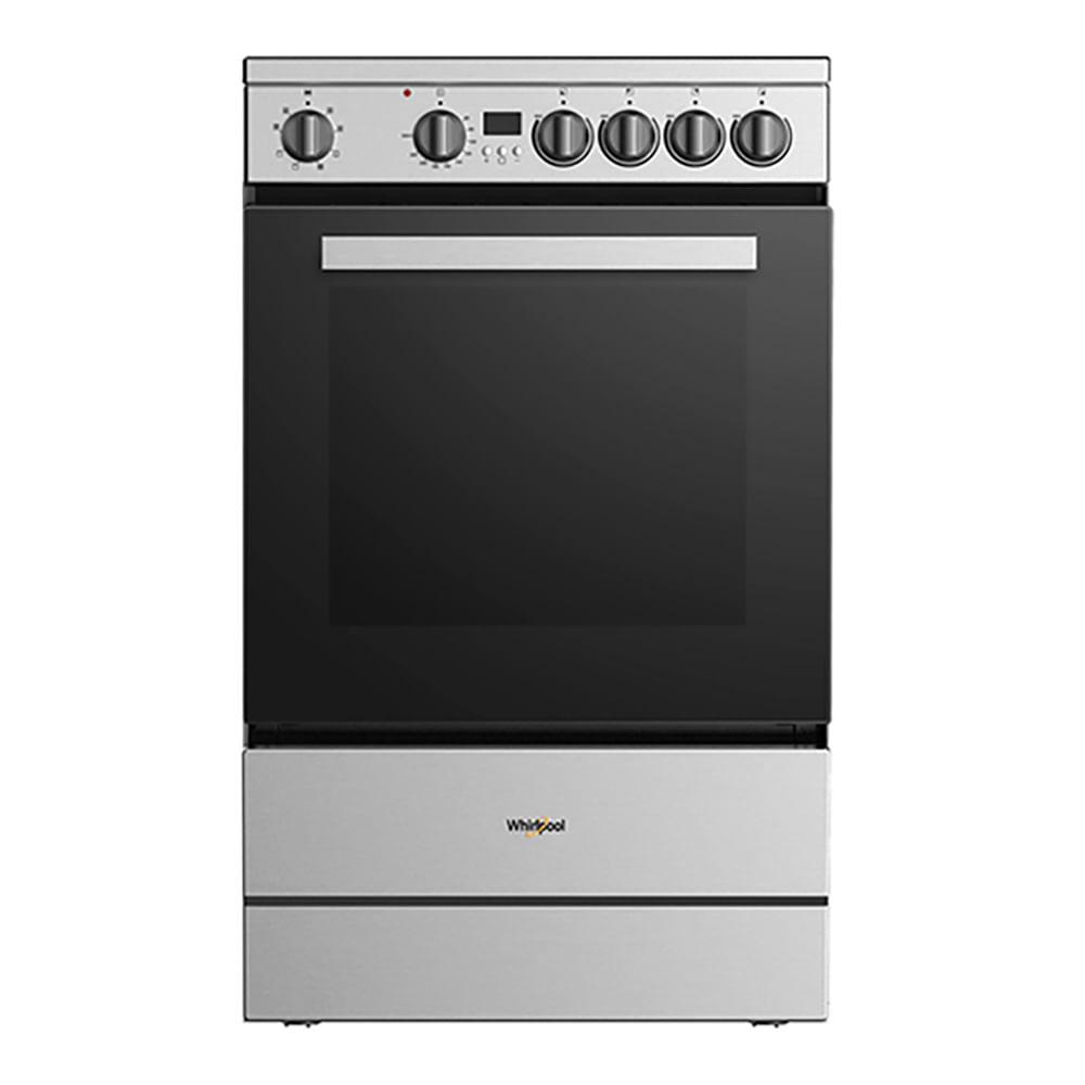 Cocina Electrica Whirlpool 55cm Wfu4varwa Inox