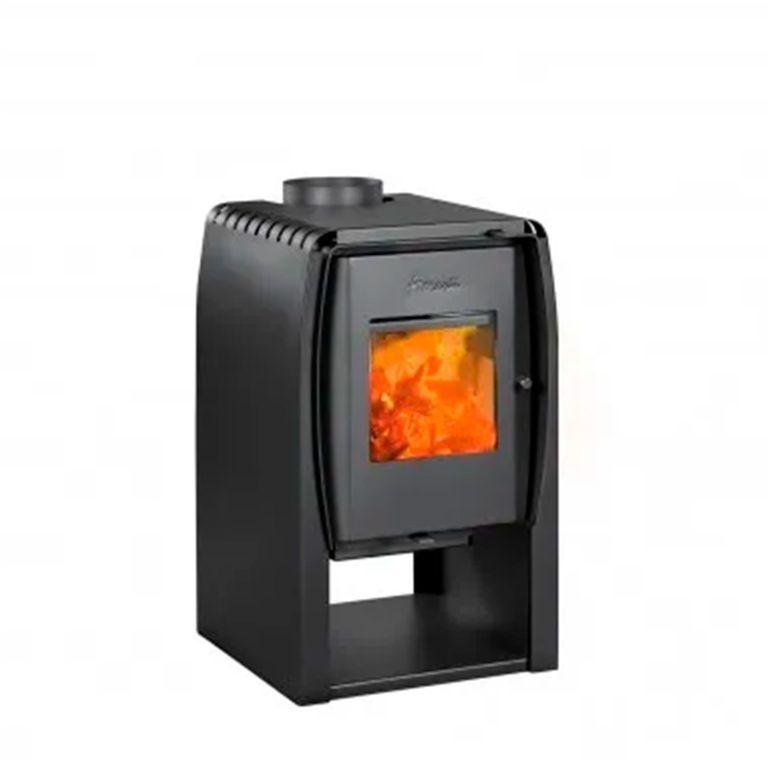 Estufa a leña 6000 Kcal/h Scan Nordic 350 gris charcoal Amesti