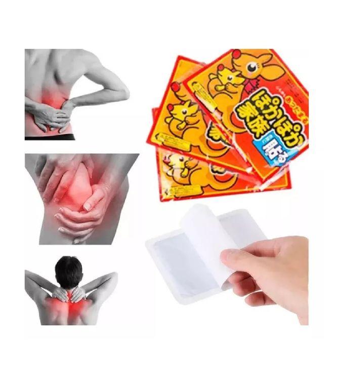 10 Parches Calientes Terapeutico Calor Dolores Lumbago