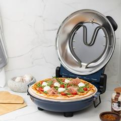 Horno Electrico para Pizza Doble Control FDV Azul