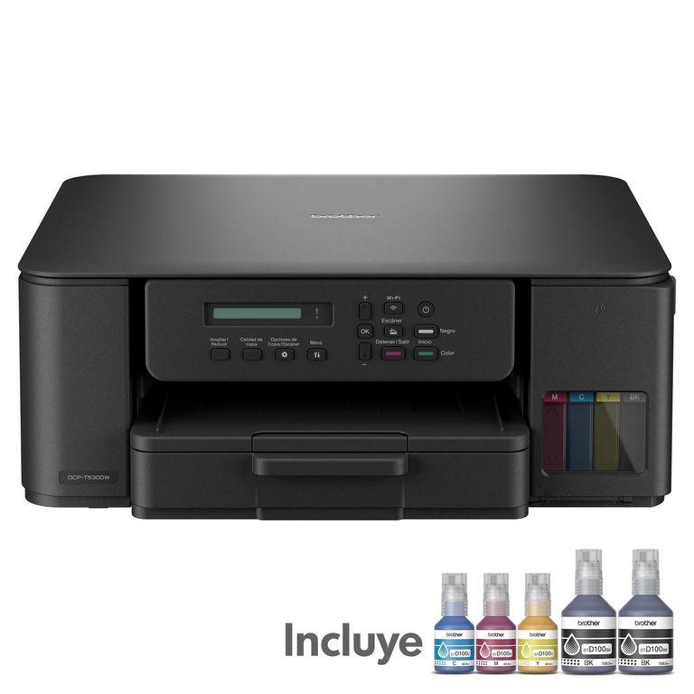 Impresora Multifuncional Inyeccion De Tinta Dcp T530dw Negro
