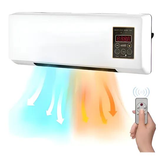 Aire acondicionado calefactor para pared aire frio y caliente ademas con control remoto