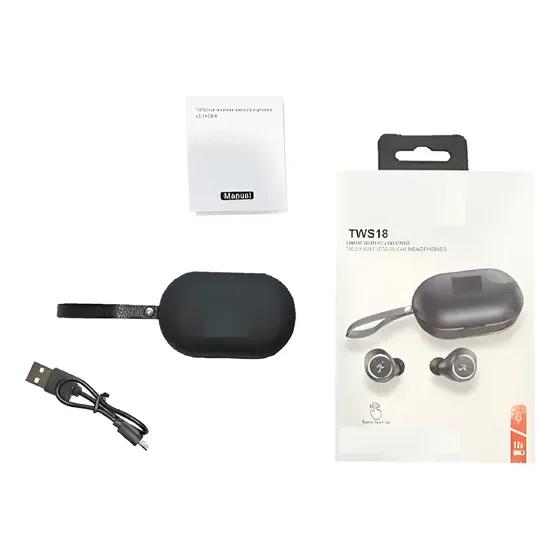 Tws 18 Audifonos Inalambricos Bluetooth 5.0 Tactil 505mah