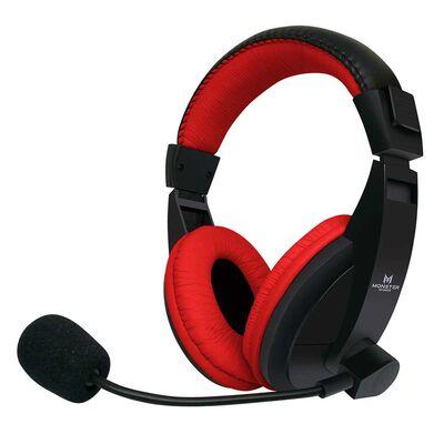 Audifono Over Ear Monster Loud NegroRojo