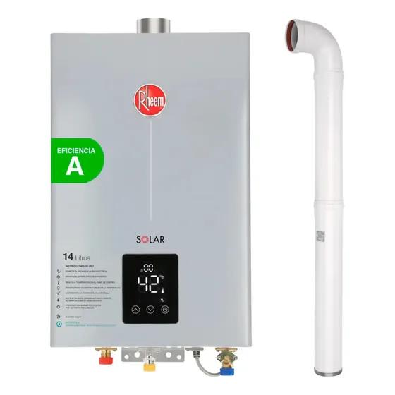 Pack Calefont Rheem 14l. T.forzado G.licuado + Kit