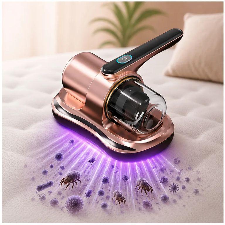 Aspirador colchon uv antiacaros usb c