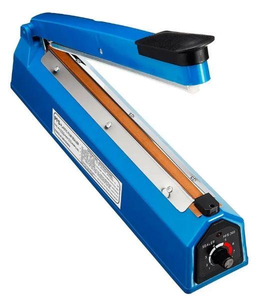 Maquina Selladora de Bolsas Plasticas 200 mm Modelo Azul