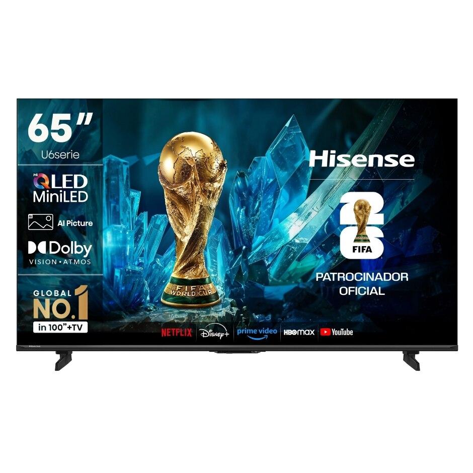 QLED Mini LED Hisense 65" 4K UHD 65U6ESV