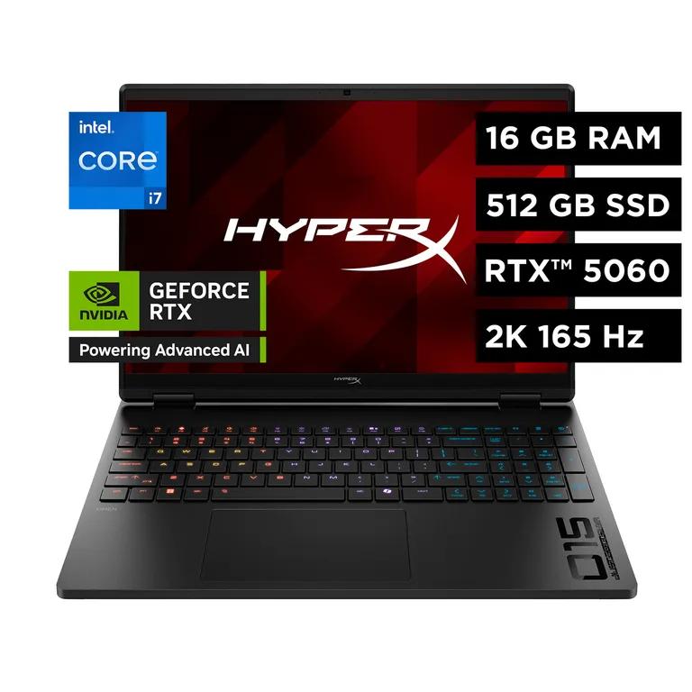Notebook Gamer HyperX OMEN by HP 15-ga0001la i7 16 GB RAM RTX 5060 512 GB SSD 15.3" 2K 165 Hz