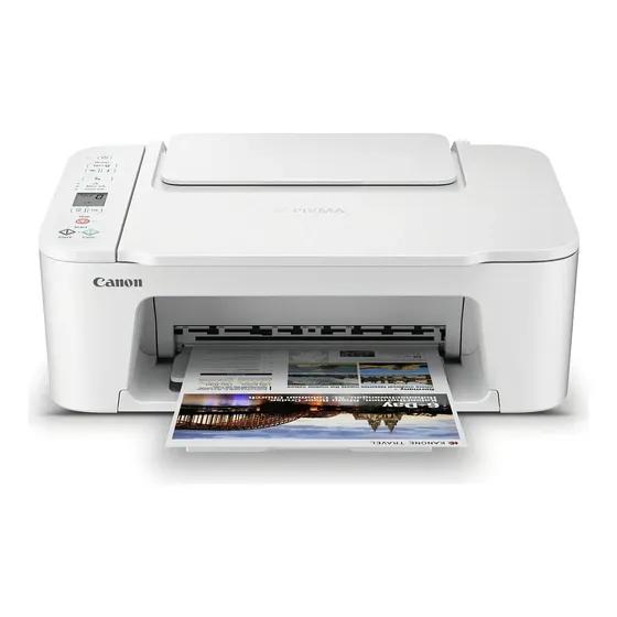 Impresora Multifuncional Canon Pixma 3722 Todo en Uno Wifi Blanco